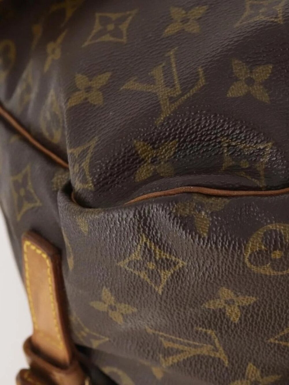 LOUIS VUITTON Monogram Saumur 35 Shoulder Bag M42254 LV Auth bs33561 - Picture 4 of 16